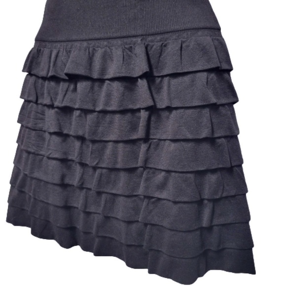 Black Mini Skirt Size  S/M - Picture 1 of 5